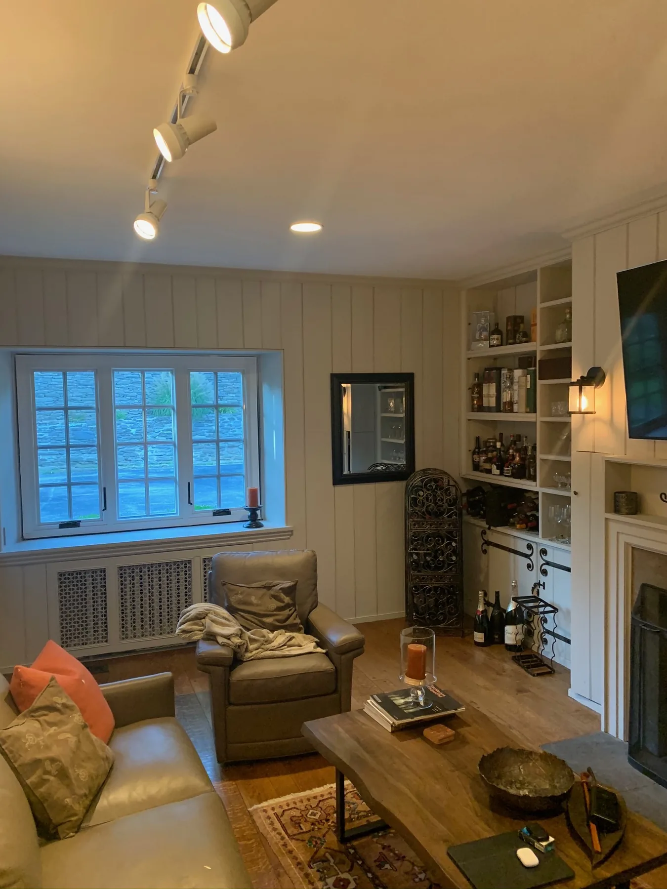 Living room before a full interior refresh